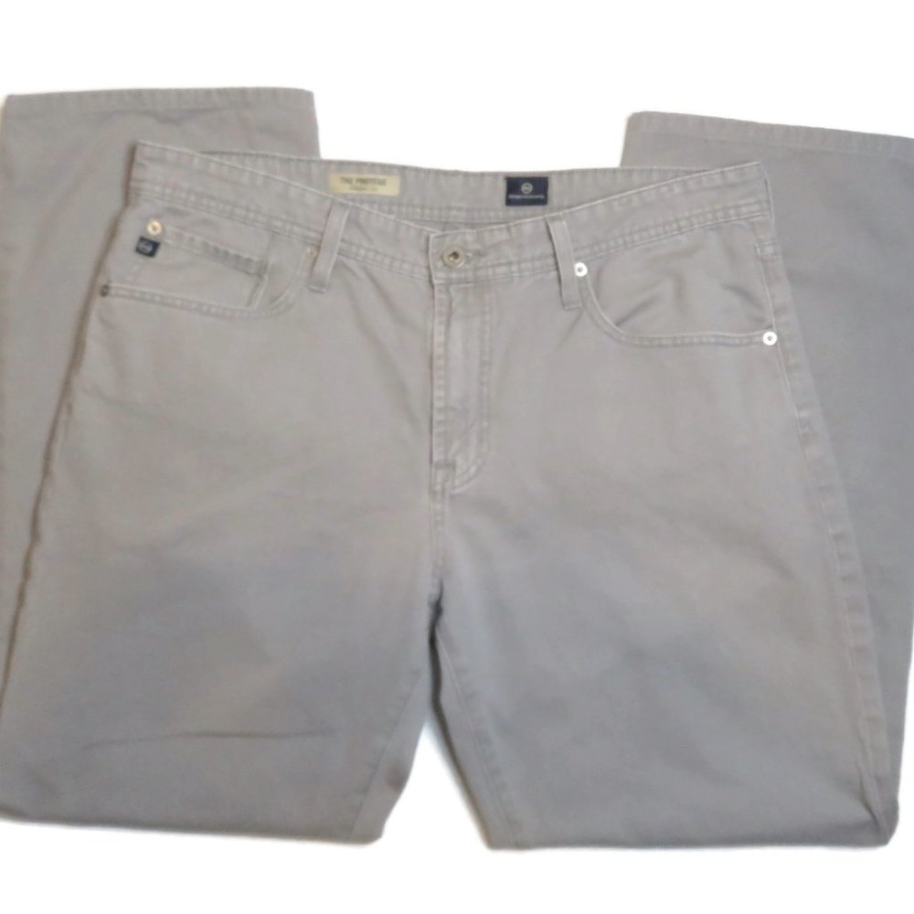 AG Adriano Goldschmied Mens Protege Jeans 36 x 29 Gray Straight